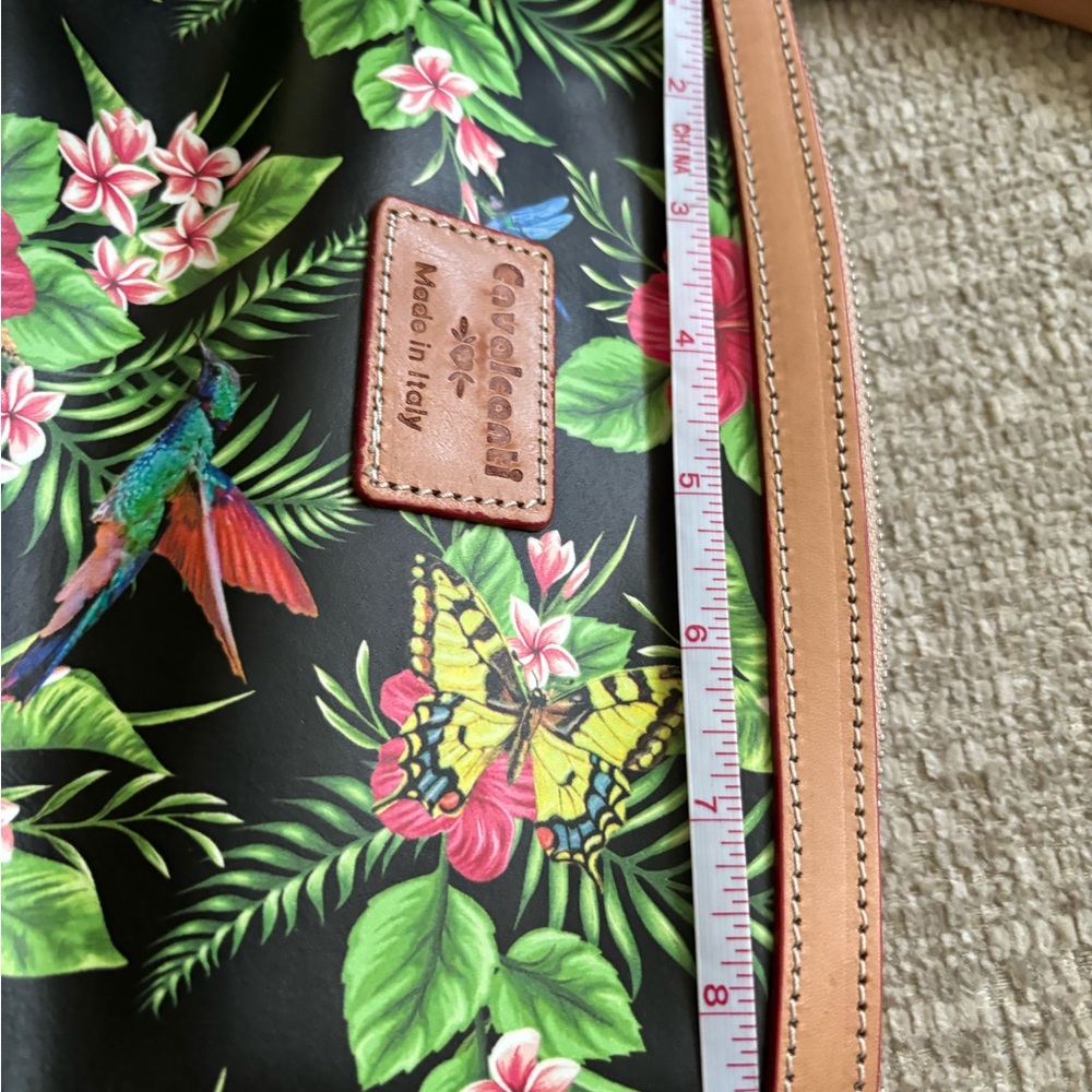 Pretty leather wristlet